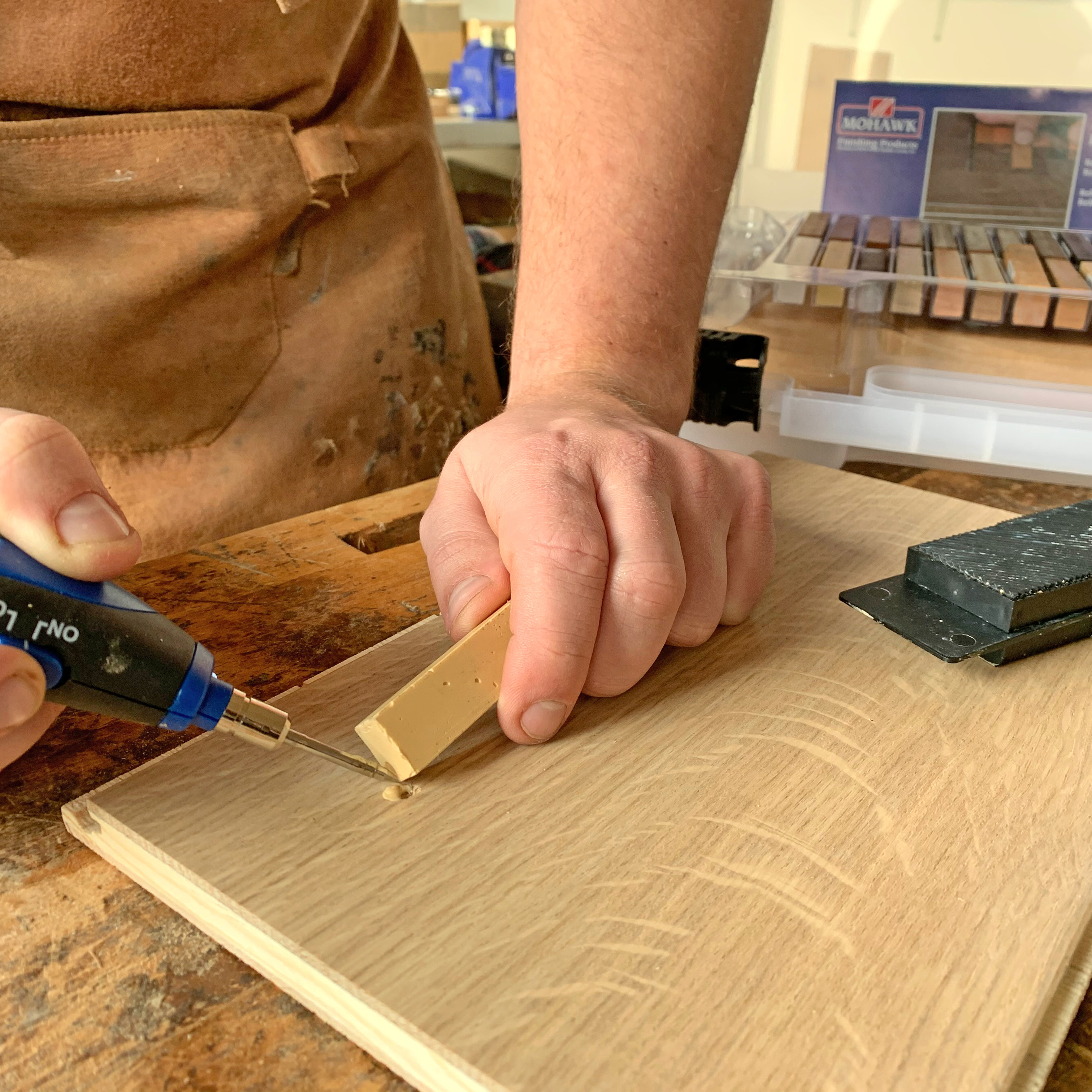 Mohawk Hard Wax Flooring Kit⎪Easy touch-up in wood