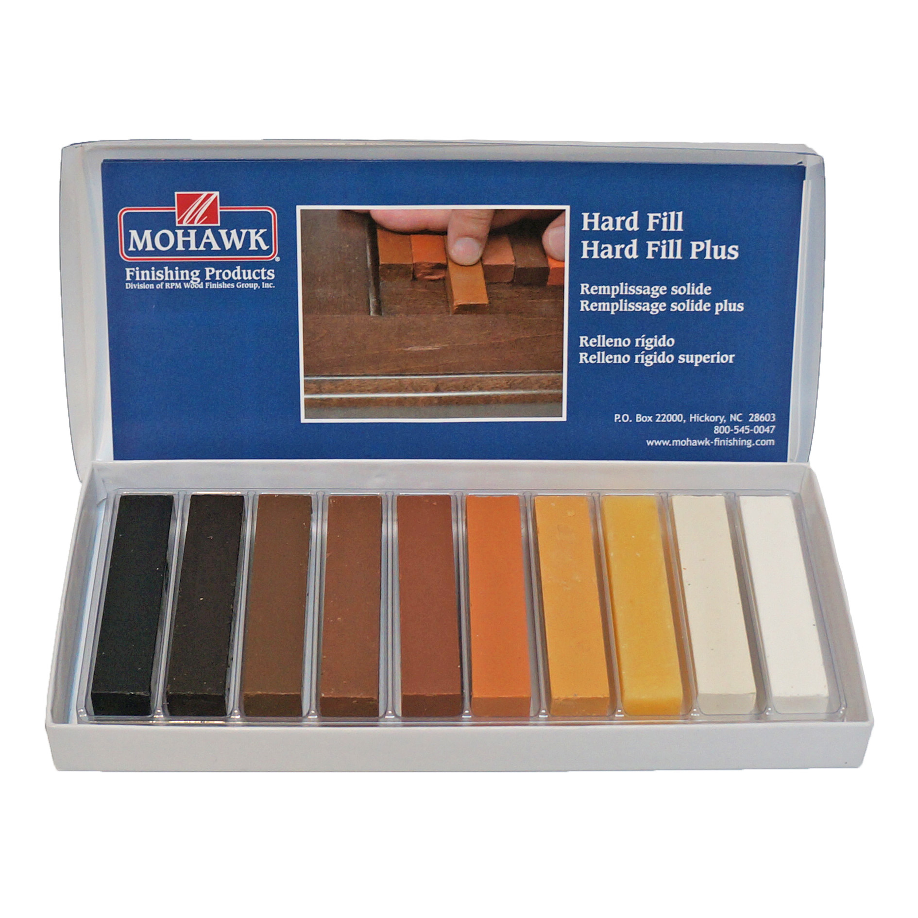 Hard Fill Burn In Kit - Wood Repair Products