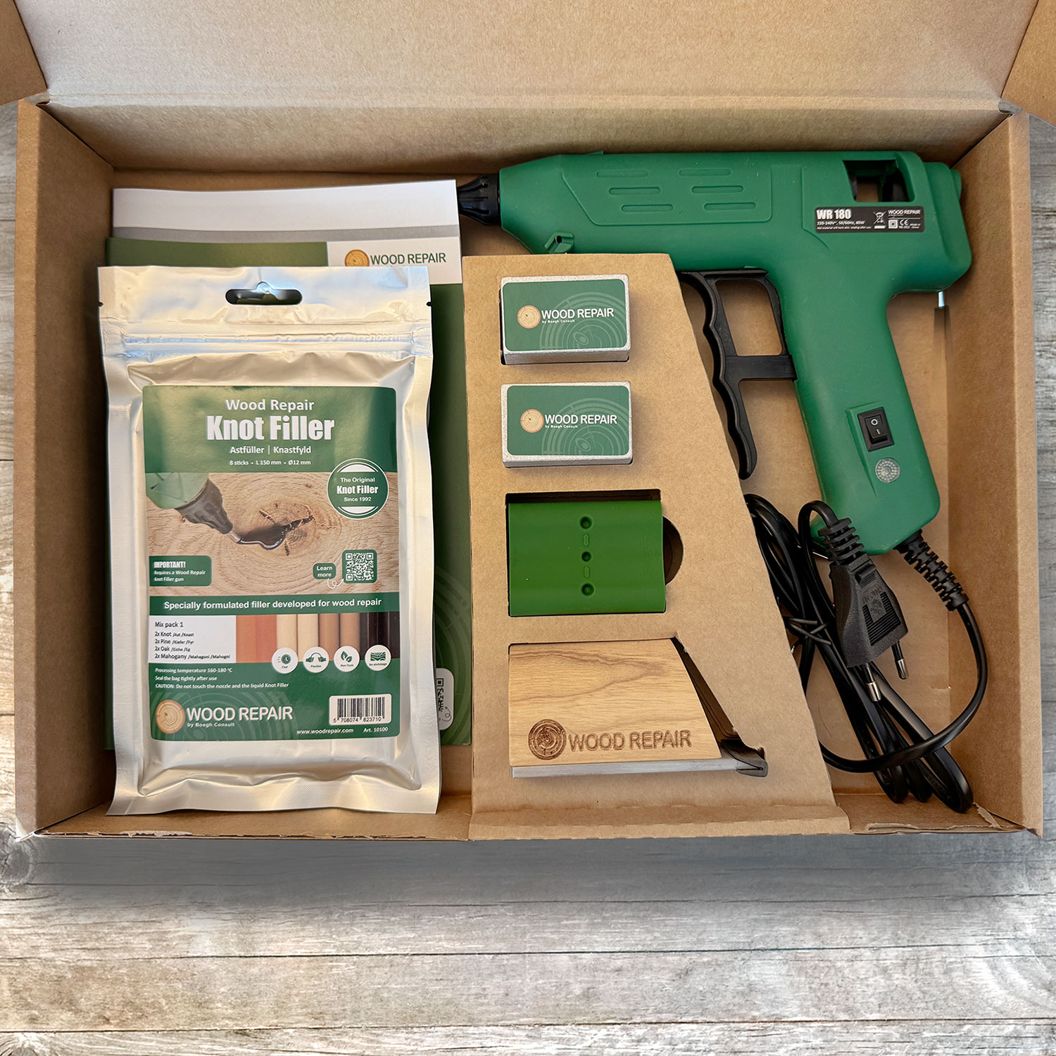 Wood Repair PLUS+ Kit